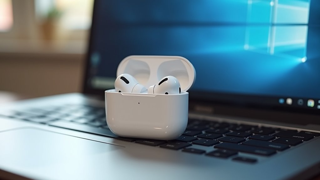 parowanie słuchawek airpods z systemem windows