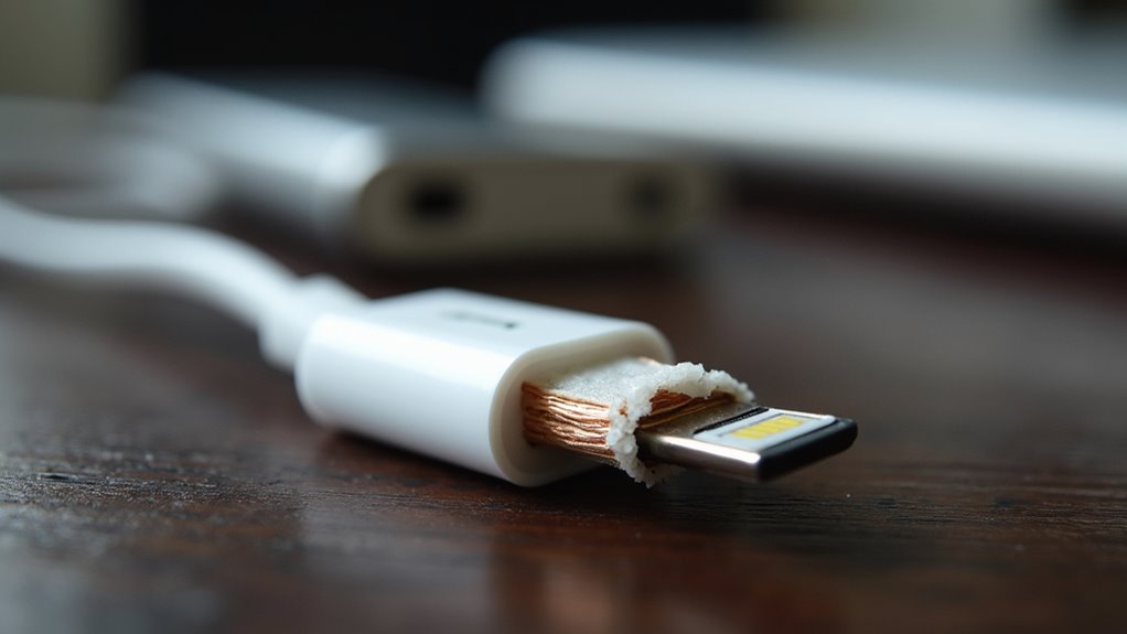 Dlaczego powerbank nie ładuje iPhone'a? sprawdź stan kabla ładującego
