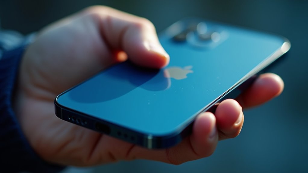 iPhone 12 nie posiada czytnika linii papilarnych