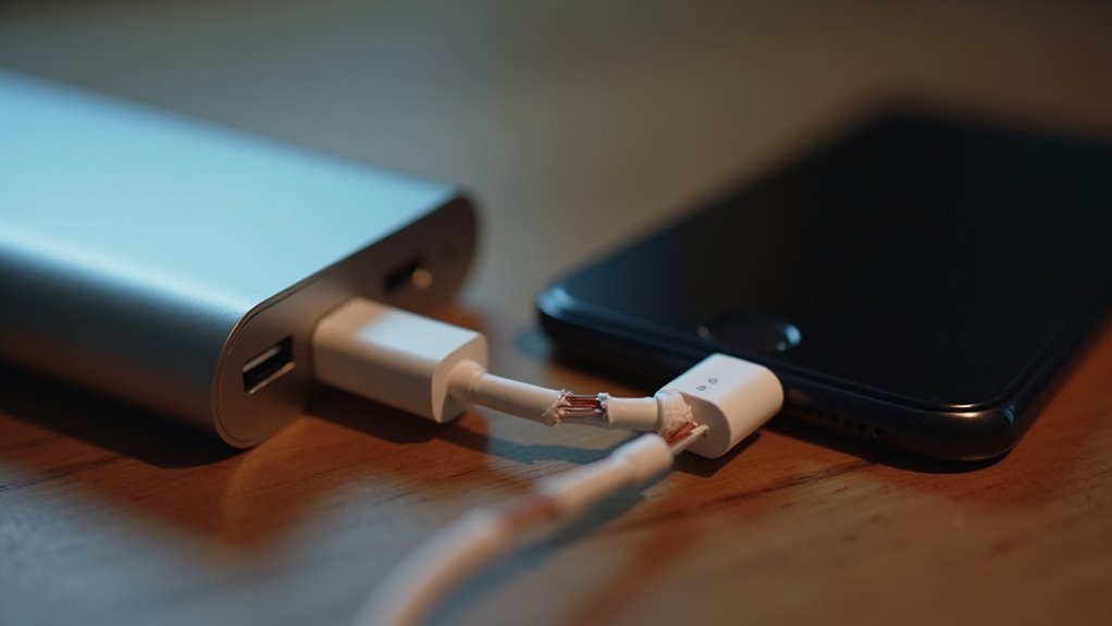powerbank nie ładuje iphone'a