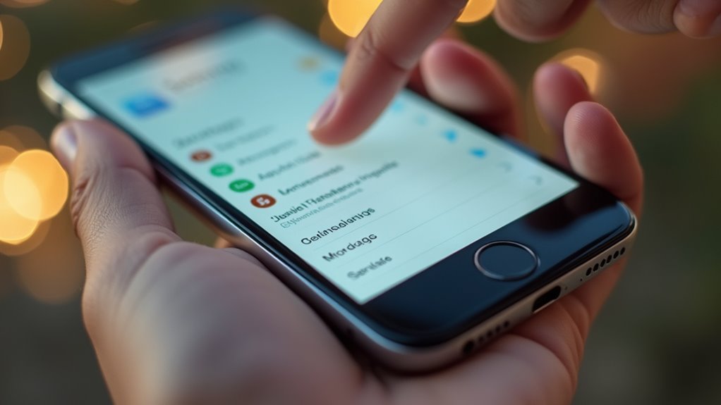 uzyskaj dostęp do interfejsu ustawień iPhone