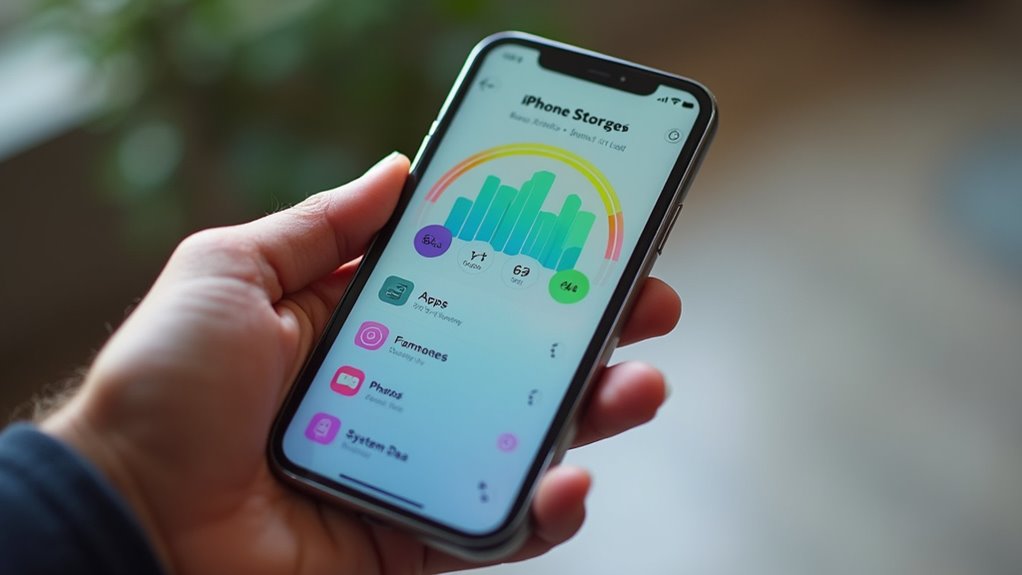 dostęp do ustawień pamięci iPhone
