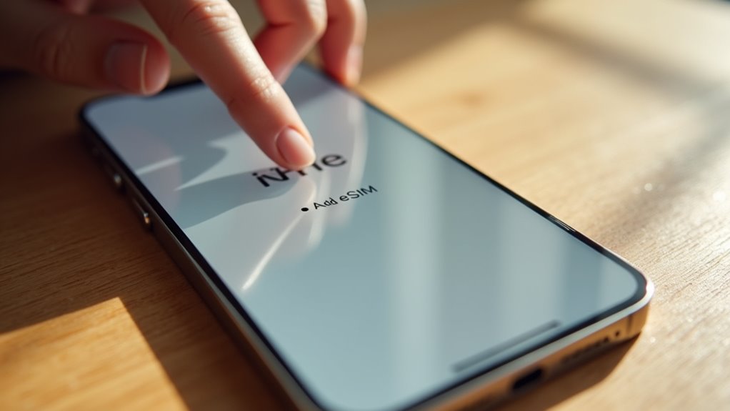 dodaj kartę esim iphone