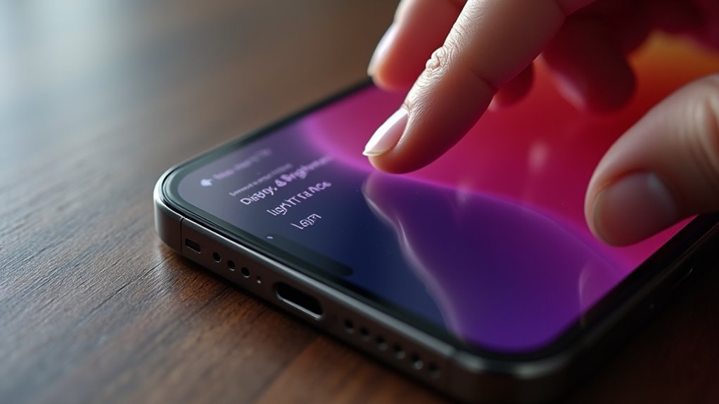 zmień kolor interfejsu iphone'a