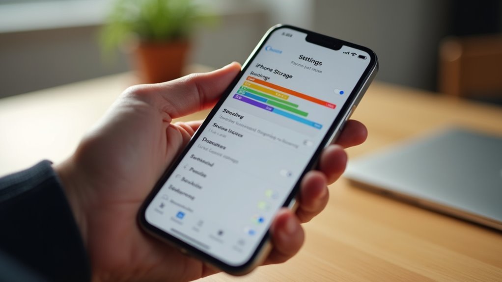 sprawdź zużycie pamięci iPhone'a