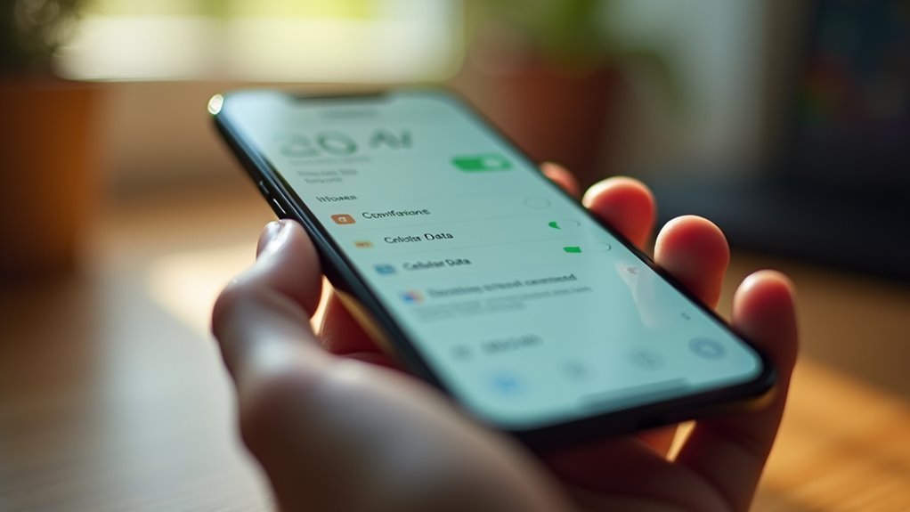 sprawdź połączenie danych mobilnych