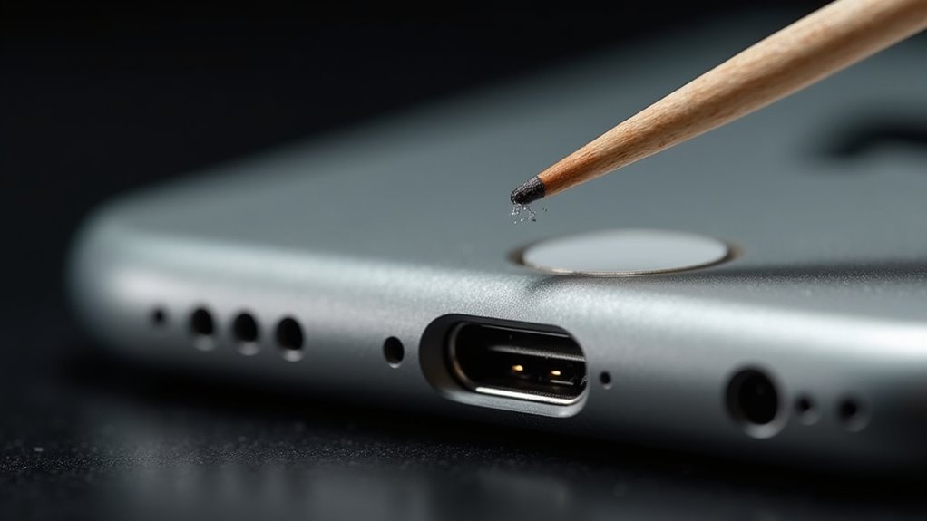 Jak wyczyścić gniazdo ładowania w iPhone odnośnie czyszczenie portu ładowania iPhone'a