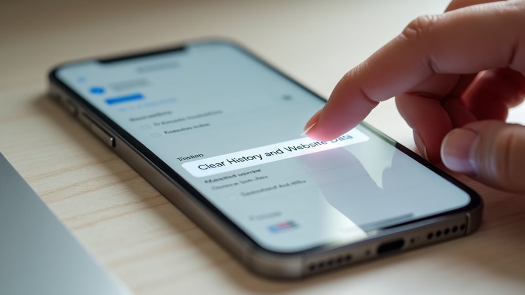 Jak wyczyścić pamięć podręczną w telefonie iPhone? wyczyść dane przeglądania w Safari