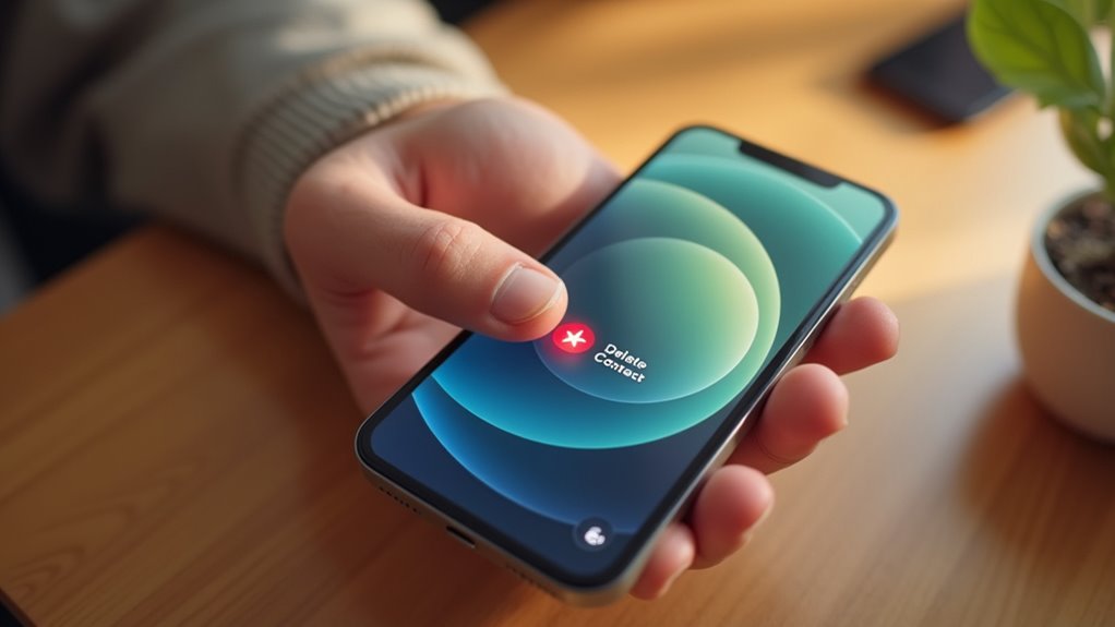 łatwe usuwanie kontaktów z iPhone'a