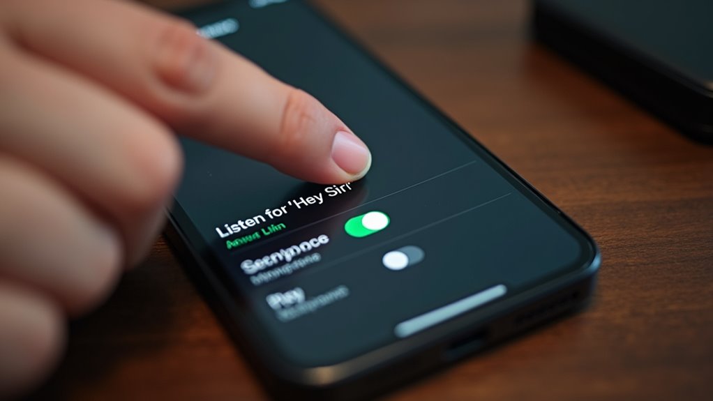 wyłącz Siri i dyktowanie