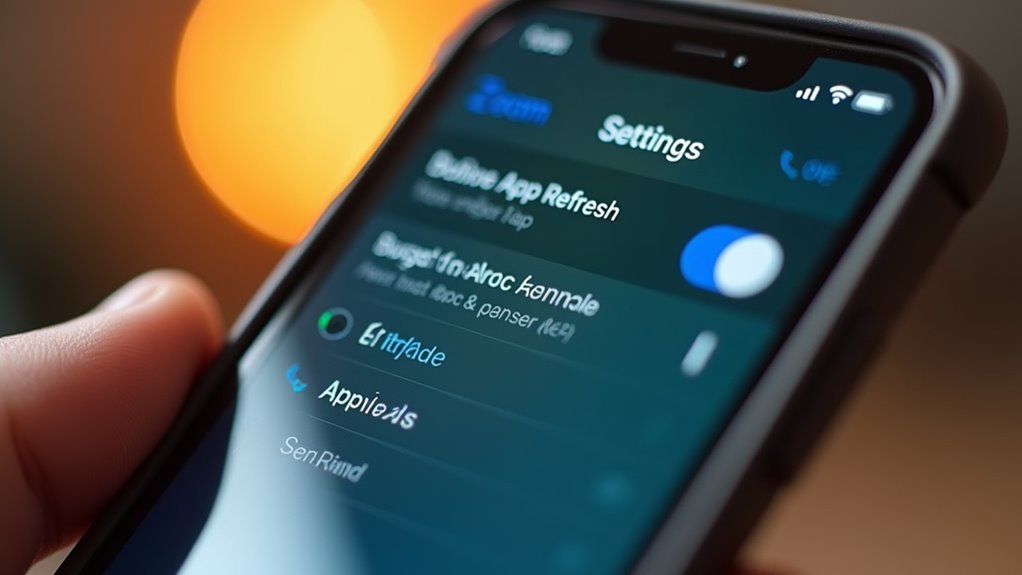Jak wyłączyć Zoom w iPhone’ie wyłącz odświeżanie tła Zoom