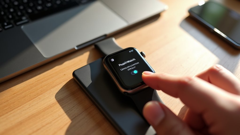 Jak rozparować Apple Watch z iPhonem proces wyłączania blokady aktywacji