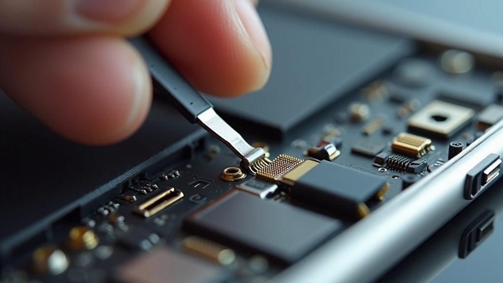 Jak wymienić baterię w telefonie iPhone 6s bezpiecznie odłącz złącze akumulatora