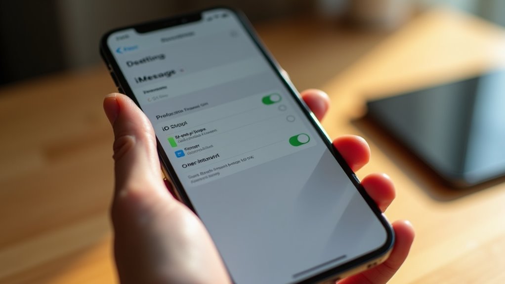 włącz iMessage na iPhone'e
