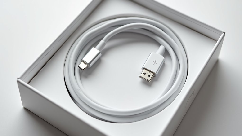 iPhone 11 Zawartość opakowania: Przegląd zawartości szybkie ładowanie, wydajna synchronizacja danych