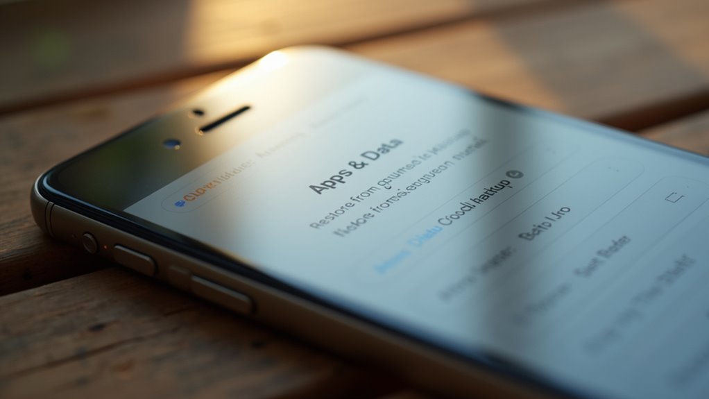 odtwarzanie urządzenia z backupu w iCloud