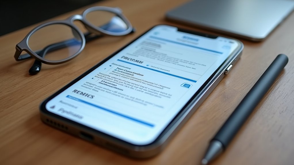 aplikacje do edycji CV na iOS