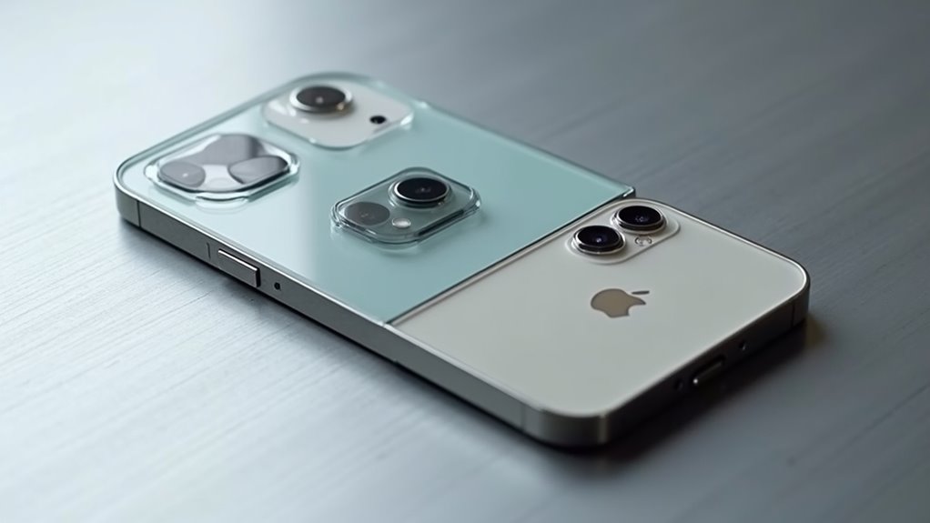 szczegóły porównania pamięci RAM iPhone
