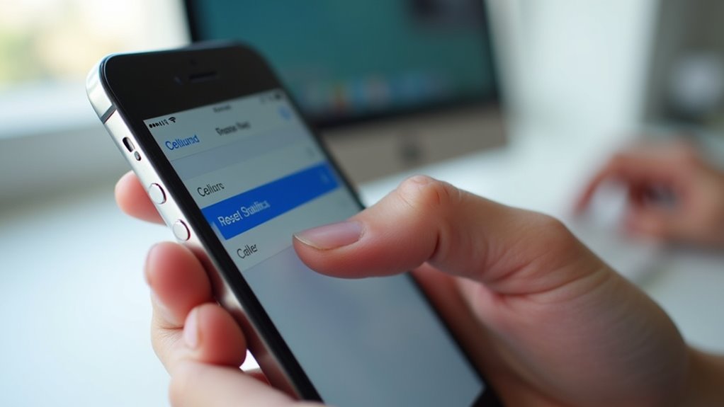 Jak sprawdzić zużycie danych na iPhonie proces ręcznego resetowania danych