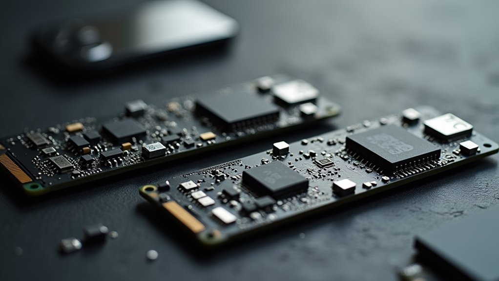 porównanie wydajności technologii pamięci