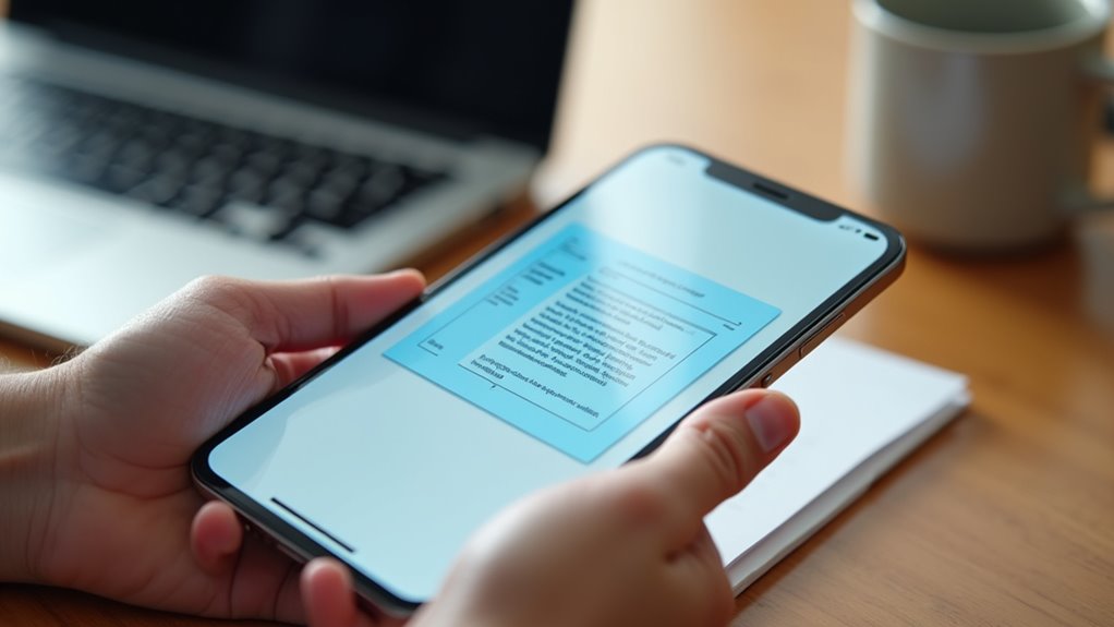 Jak skanować dokumenty iPhone'em wydajność skanowania PDF na urządzeniach mobilnych
