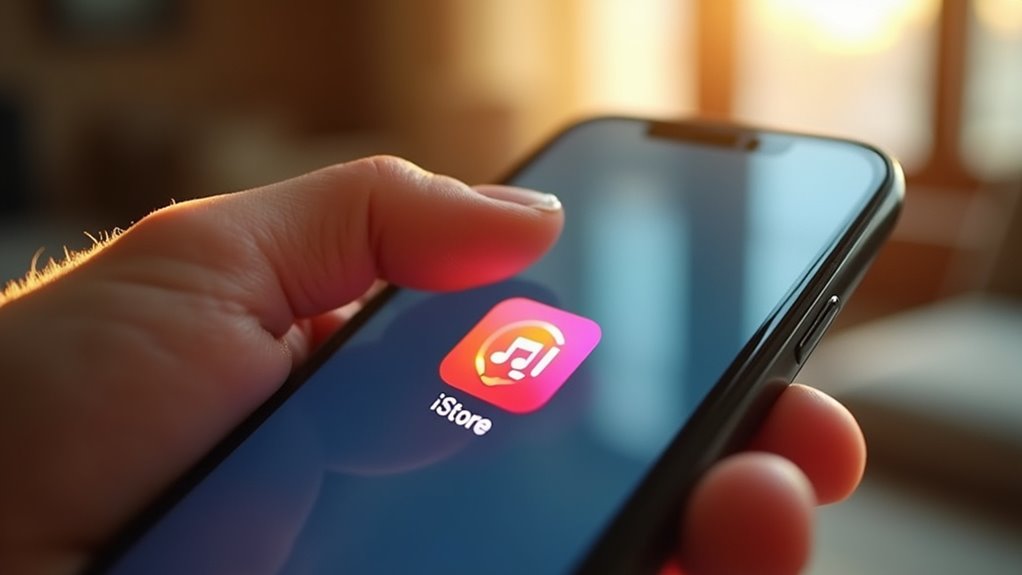 otwórz ikonę App Store