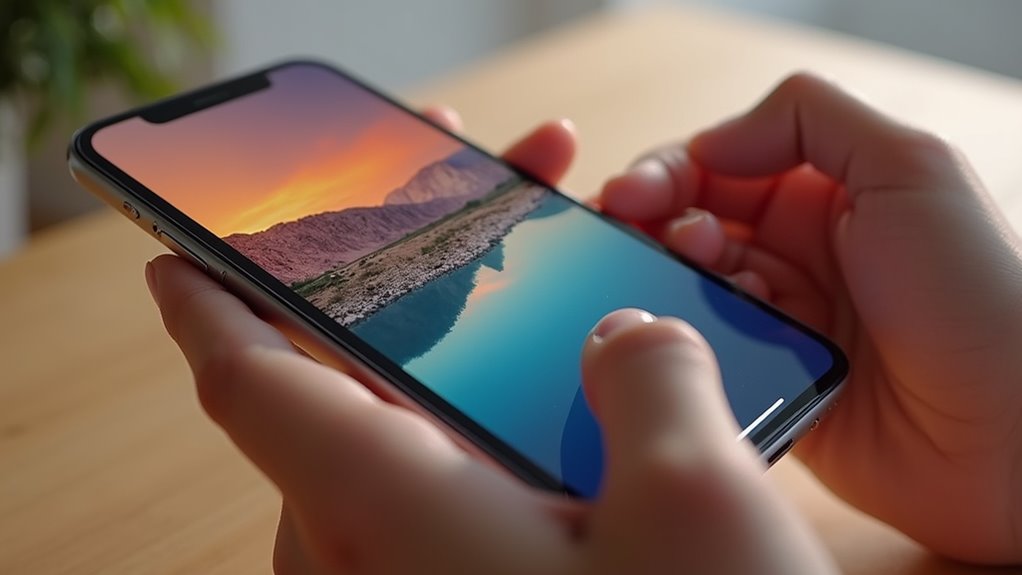 Jak ustawić tapetę na iPhone? pozycjonowanie przez szczypanie i przeciąganie