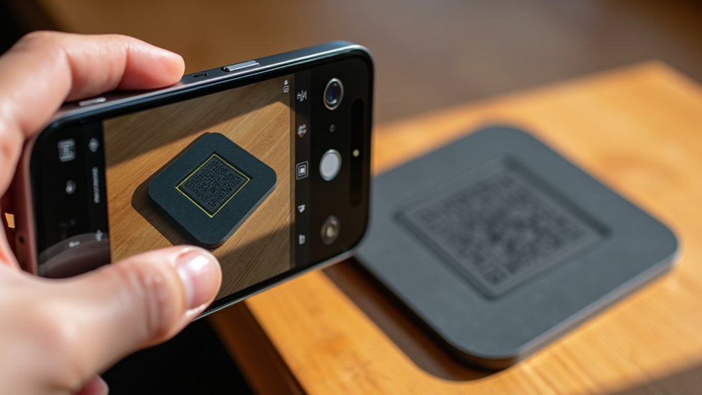 zeskanuj kod qr iphone