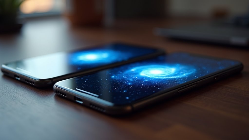 przesyłanie danych między iPhone'ami