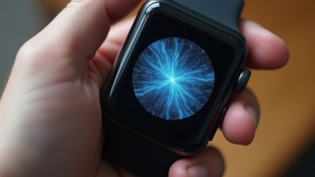 Jak sparować Apple Watch z iPhone'em wizualna weryfikacja biometrycznego uścisku dłoni