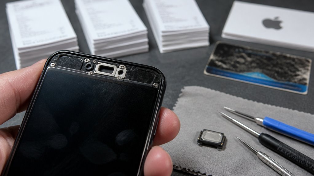 Ile kosztuje wymiana dousznego głośnika w iPhonie — kiedy jest to konieczne apple vs autoryzowany vs niezależny koszty serwisu