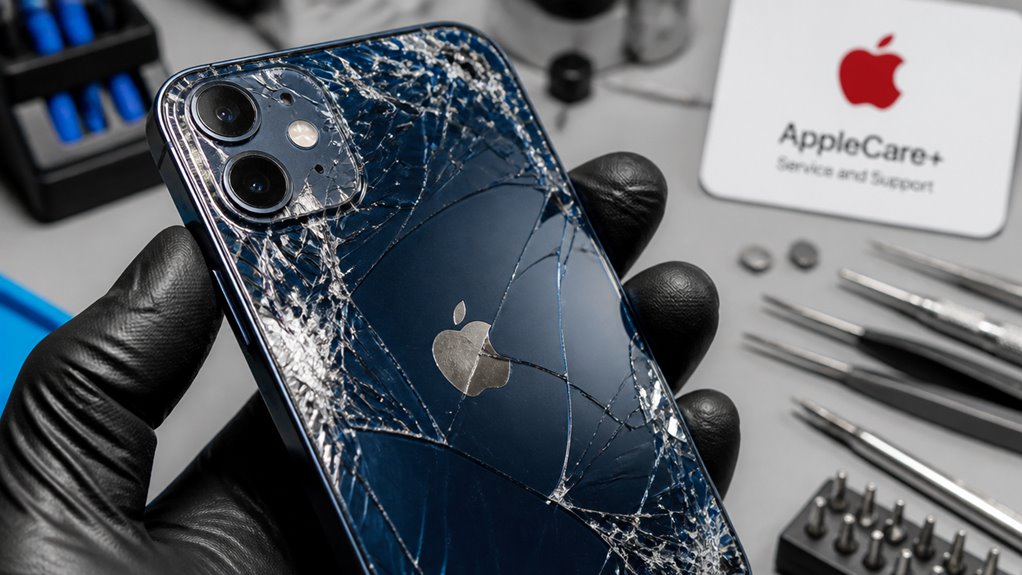 Ile kosztuje wymiana tylnego aparatu w iPhone 12 po jego pęknięciu? AppleCare obniża koszty napraw przypadkowych uszkodzeń