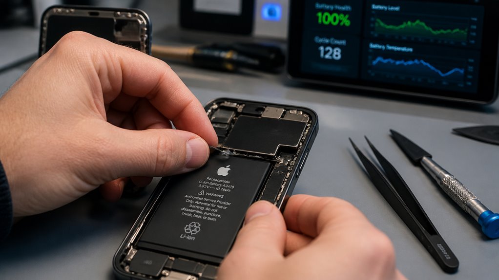 Ile kosztuje kalibracja baterii po naprawie iPhone'a kalibracja baterii wyrównuje raportowanie z rzeczywistą pojemnością ogniwa
