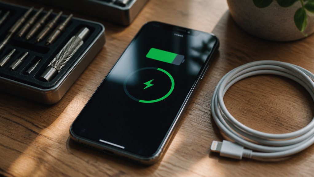 Diagnostyka iPhone krok po kroku przed wizytą serwisową sprawdzenie stanu baterii i statusu ładowania