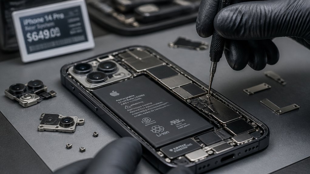koszty wymiany baterii opcje iphone 14 pro