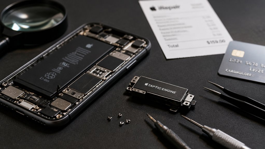 Ile kosztuje wymiana modułu Taptic Engine w iPhonie koszt wymiany modułu silnika haptycznego iPhone'a
