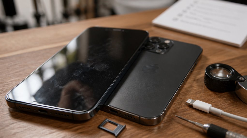 diagnoza iPhone'a przed sprzedażą