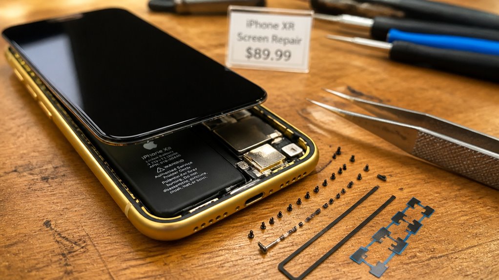 cennik wymiany szkła iPhone XR
