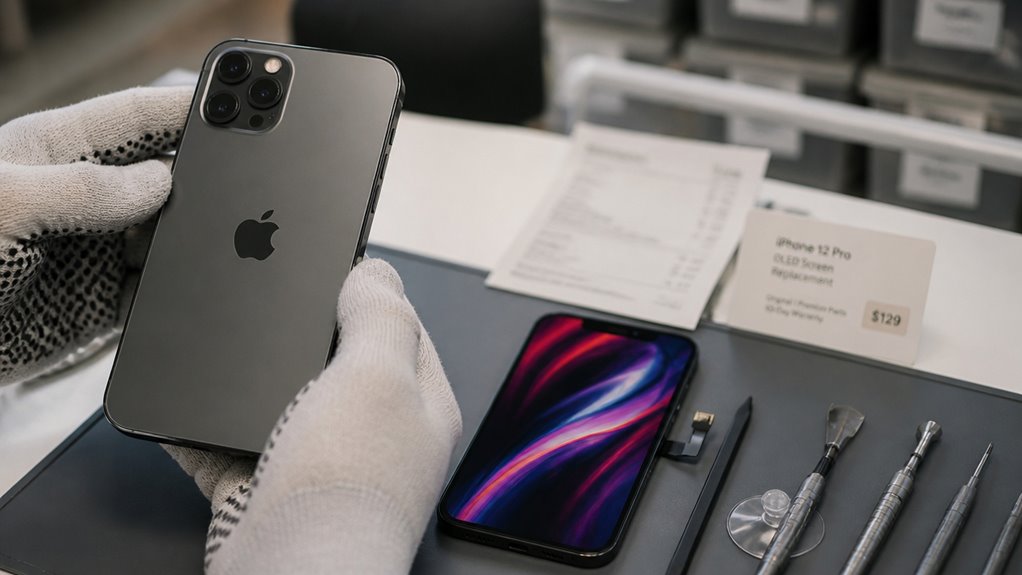 oryginalny ekran OLED do iPhone 12 Pro cena