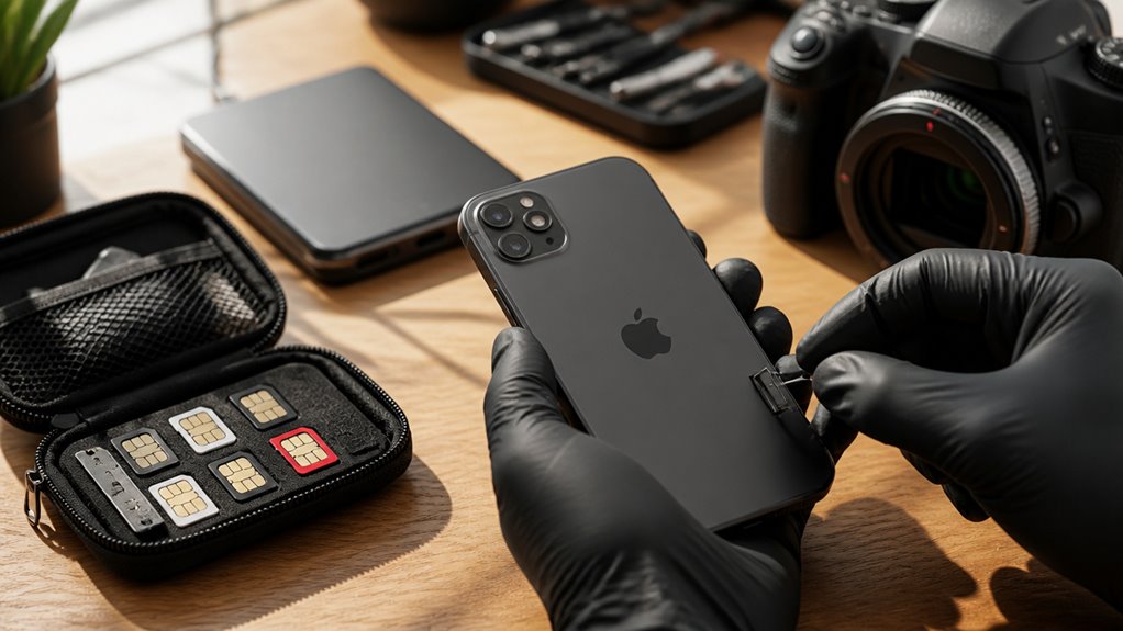 dane osobowe przed naprawą iPhone'a