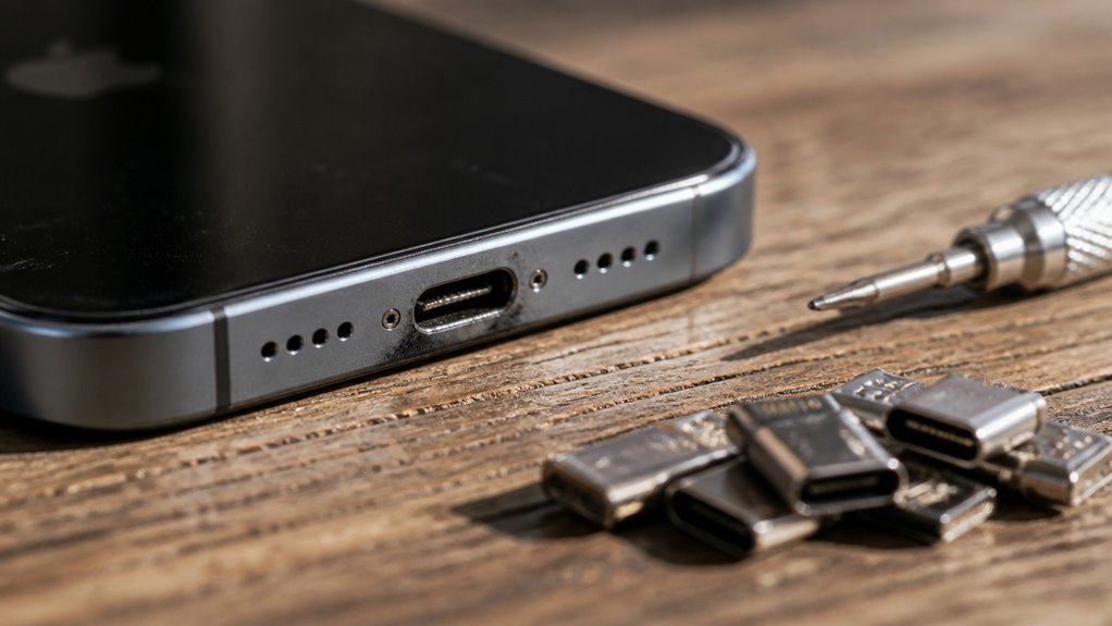 typowe koszty naprawy portu USB-C iPhone 15