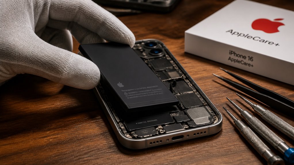 Wymiana serwisowa baterii w iPhone 16 — Ile musisz zapłacić gwarancja na wymianę baterii w iPhone 16