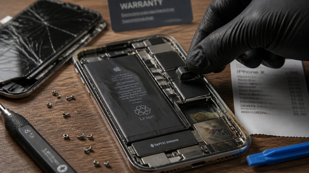 Ile kosztuje wymiana wyświetlacza w iPhonie X — rzeczywiste ceny gwarancja uszkodzenie koszt naprawa źródło