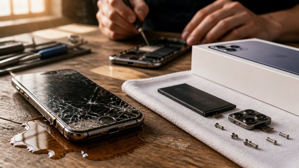 Kiedy oddać iPhone’a do serwisu, a kiedy sprzedać go na części kiedy naprawić vs sprzedać części